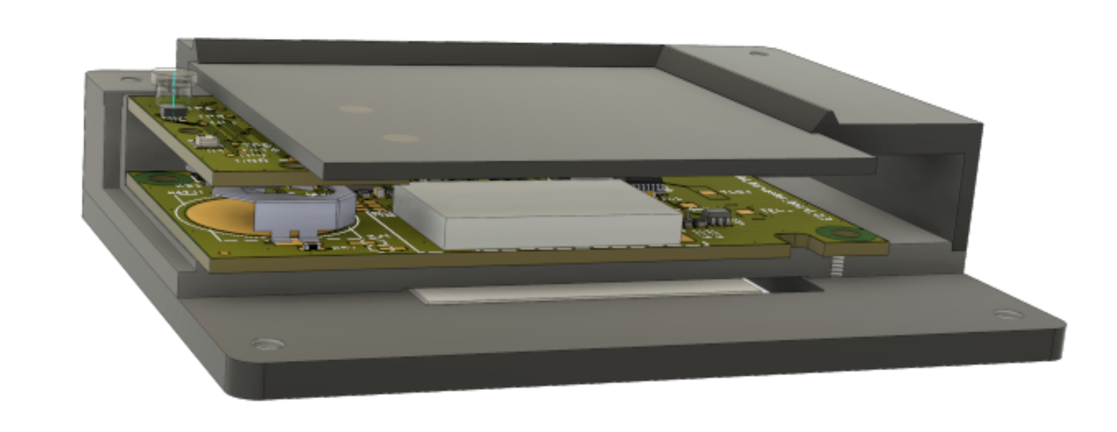 Schnitt durch das 3D-Modell
